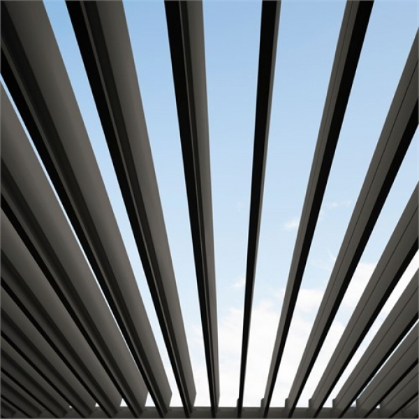 MIRADOR Pergola Anthrazit 360x360x250cm